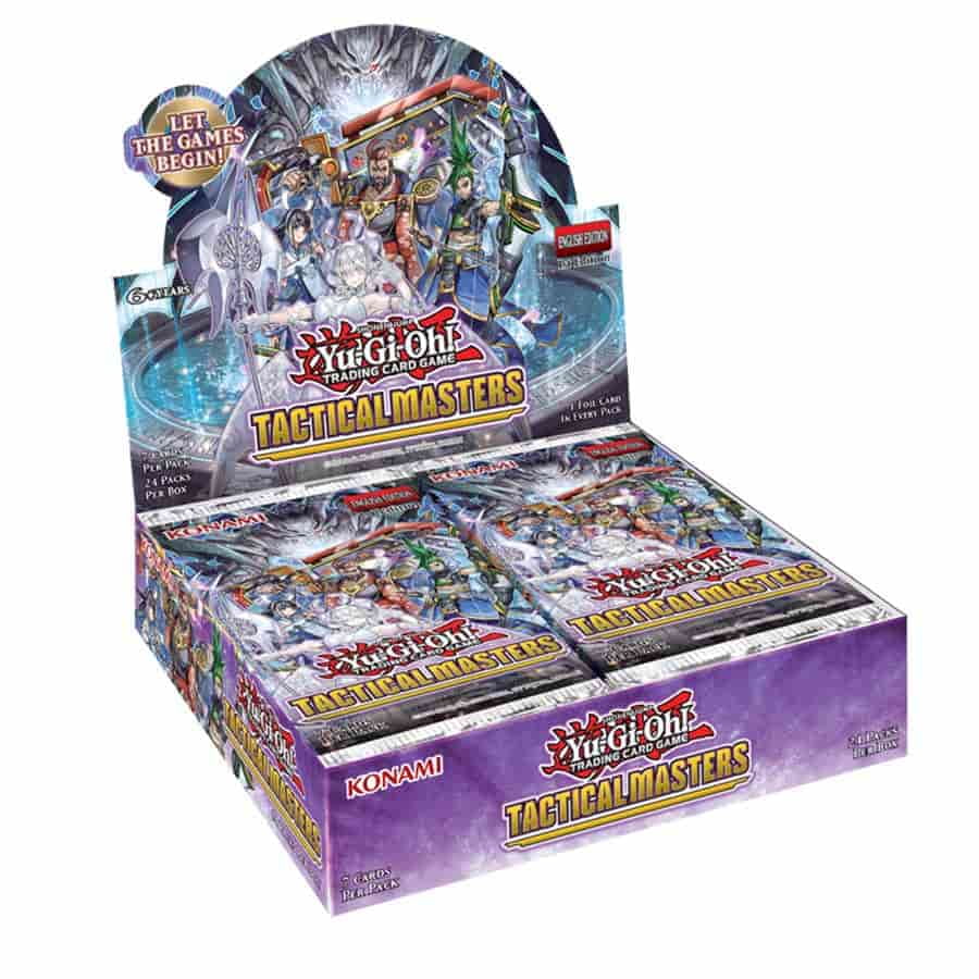 YUGIOH BOOSTER BOX TACTICAL MASTERS
