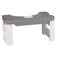 thumbnail image 3 of Minkissy Toilet Footstool for Bathroom Compact Stool for Home Dorm 1Pcs, 3 of 8