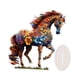 thumbnail image 2 of Estatua de caballo, figura de animal, escultura para decoración del hogar, regalo, artesanía de mesa, letrero acrílico, adorno de mesa para festival, 2 of 7