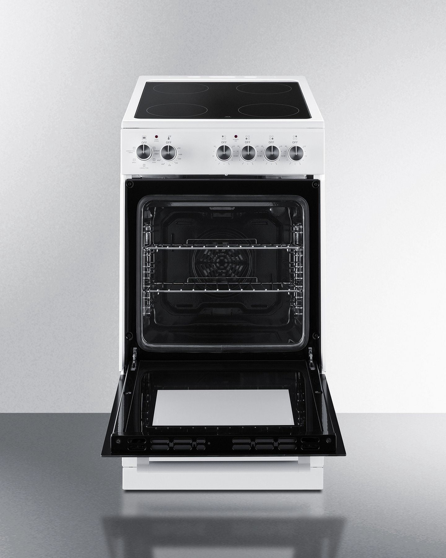 20" Wide Electric Smooth-Top Range