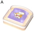 thumbnail image 7 of White Pp Sandwich Lunch Box with Single Layer Compartment, Microwave Safe and Portable for Work or Travel, 7 of 7