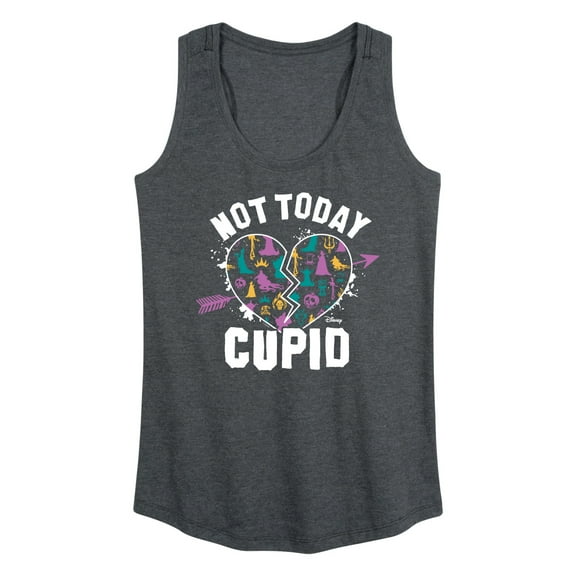 Disney Villains - Valentine's Day - Not Today Cupid - Women's Racerback Tank Top
