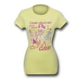 thumbnail image 3 of DC Comics WW Paper Doll S/S Junior Women's T-Shirt Sheer-Banana, 3 of 8