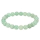 thumbnail image 2 of Pulsera de Cuentas Pulsera de Cristal Natural elástica de 8 mm de diámetro Elegante para Regalo de descompresión de meditación Unisex Aventurina Verde, 2 of 5