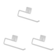 thumbnail image 1 of Soporte para Toallas Papel Sin Perforaciones Accesorio Estante Almacenamiento Película Adhesiva (B), 1 of 9