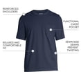 thumbnail image 4 of Lands' End Men's Super-T Short Sleeve T-Shirt with Pocket, 4 of 5