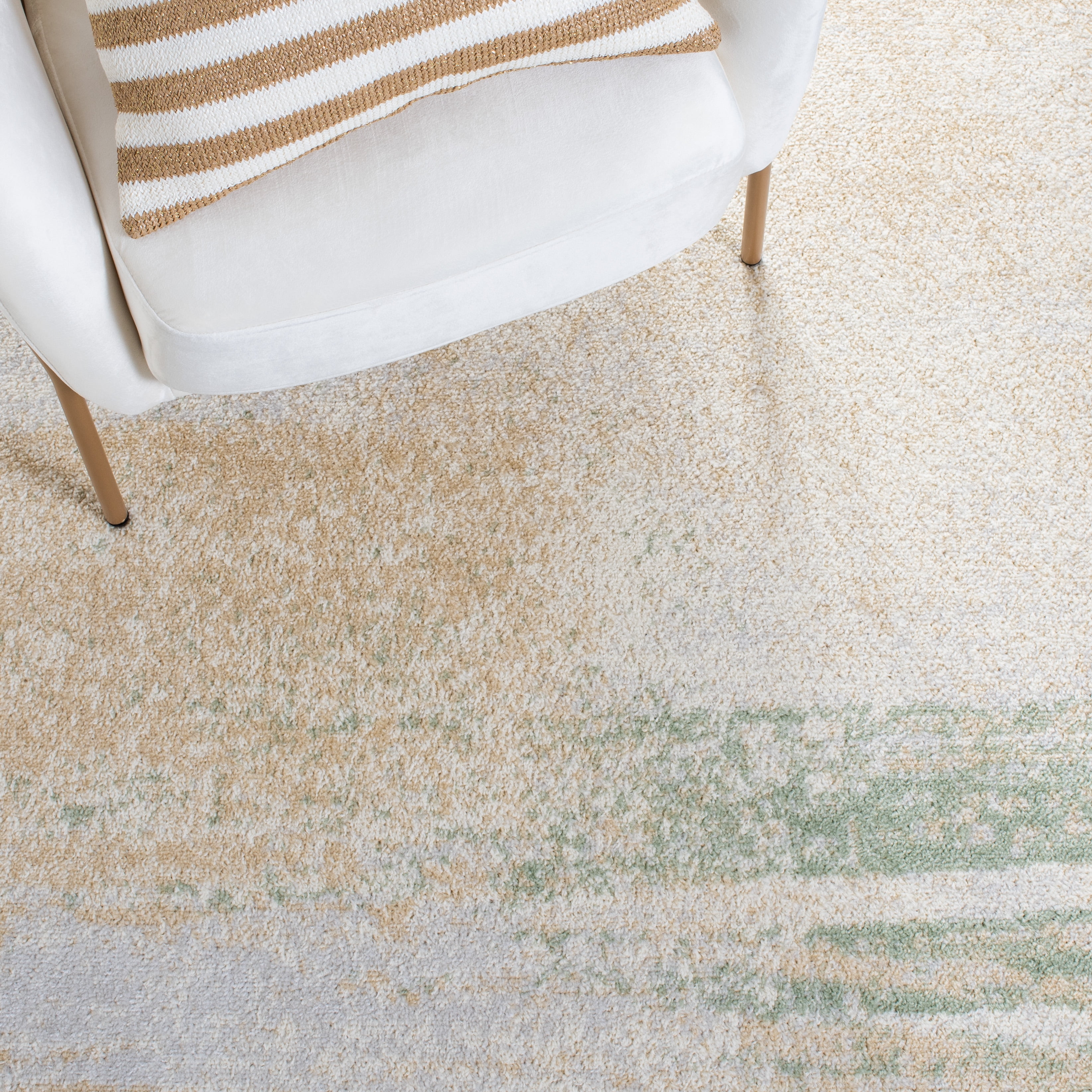 Safavieh Adirondack Rudyard Abstract Ombre Area Rug, Ivory/Gold, 6' x 8'