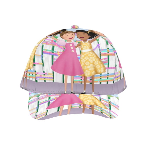 Pinkalicious and Peterrific-theme Baseball Cap For Men, Women & Kids, Classic Flat Brim Hat Hip Hop Trucker Hat Adjustable Snapback Hat