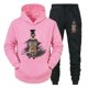thumbnail image 3 of Chándal para hombre con estampado divertido de perro, ropa deportiva para correr, sudadera con capucha y pantalón de moda, conjunto de 2 piezas para amantes de los perros y animales, conjunto deportiv, 3 of 5
