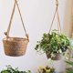 thumbnail image 5 of Maceta Colgante De Cuerda De Yute - Cesta De Macramé De Hierba Marina Plegable - Para Plantas Suculentas, Decoración Interior Al Aire Libre. Afortunado Sencillez, 5 of 5