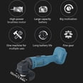 thumbnail image 3 of PENGXIANG 18V Cordless Angle Grinder High Power Cut-Off Tool Kit - Electric Grinding Machine Portable Angle Grinder 100mm Replacement for Makita 18V Battery, 3 of 8