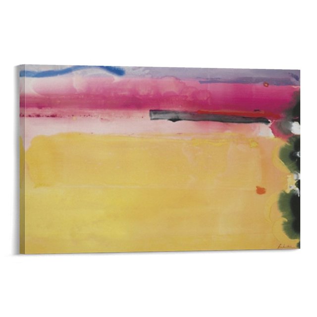 Cuadro abstracto de Helen Frankenthaler (13), póster de arte de pared, regalos, impresiones para dormitorio, decoración del hogar, cuadros colgantes, carteles de pintura en lienzo, 12 x 18 pulgadas