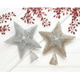 thumbnail image 2 of SILVER STAR TREE TOPPER, 2 of 3