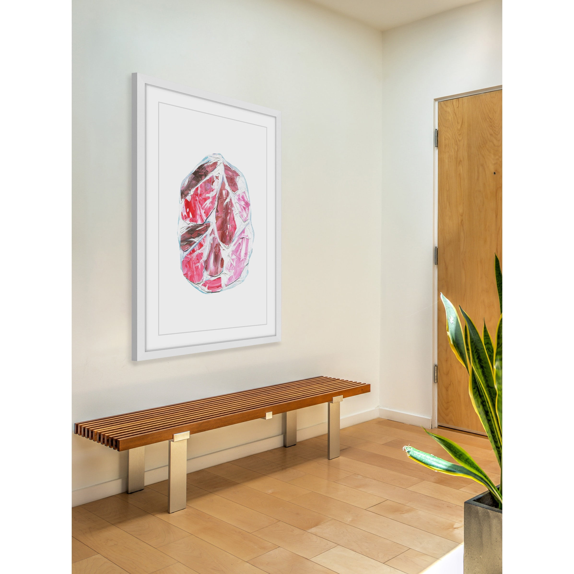 "Salami Cuts" Framed Painting Print