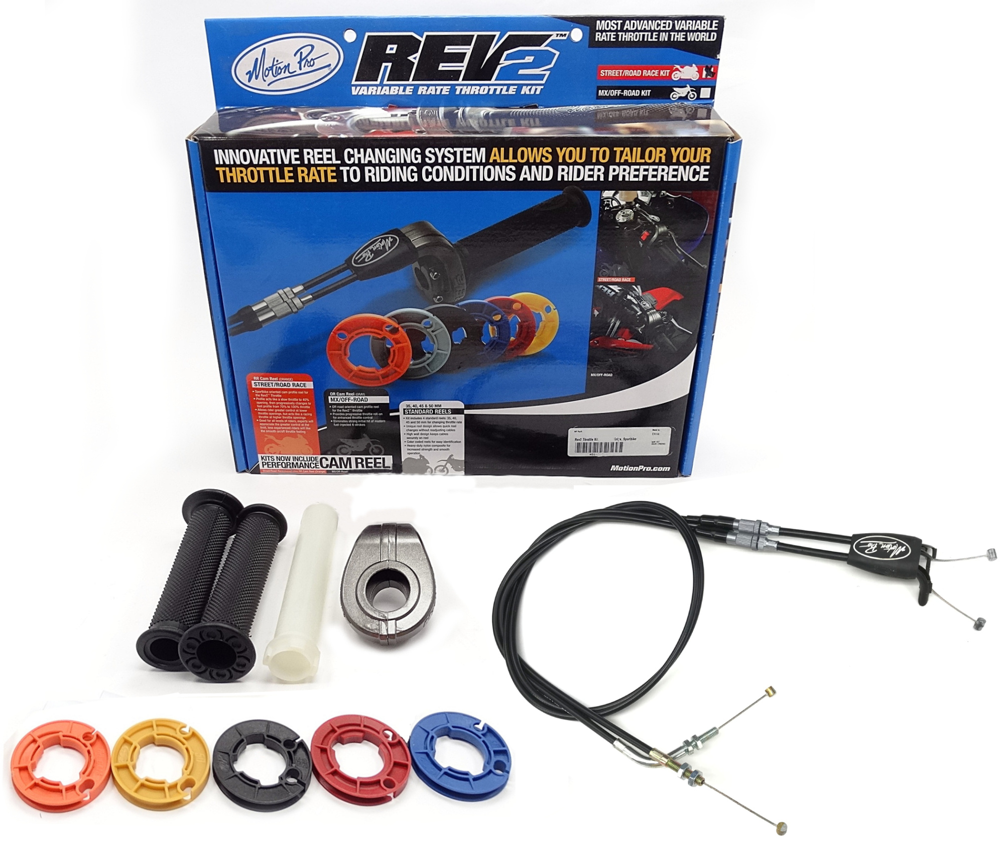 Motion Pro REV2 Throttle Kit for many Suzuki DRZ400 (012809