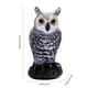 thumbnail image 3 of Señuelo de pájaro, escultura de búho falso, señuelo repelente de pájaros realista, ahuyentador de pájaros para control de plagas, decoración de jardín y patio, 3 of 9