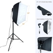 LINCO Photography Photo Studio Lighting 24x24 Softbox Light Kit AM141