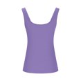 thumbnail image 3 of CHGBMOK Womens Camisole Solid Tank Sleeveless Ribbed U-Neck Shirt Summer Casual Workout Tees Yoga Tank, 3 of 5