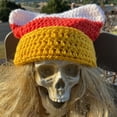 thumbnail image 5 of Girls Knit Hat Easter Photo Prop Cute Ear Hat Costume Y2K-style Cool Knitted Hat Easter Ear Decorations, 5 of 9