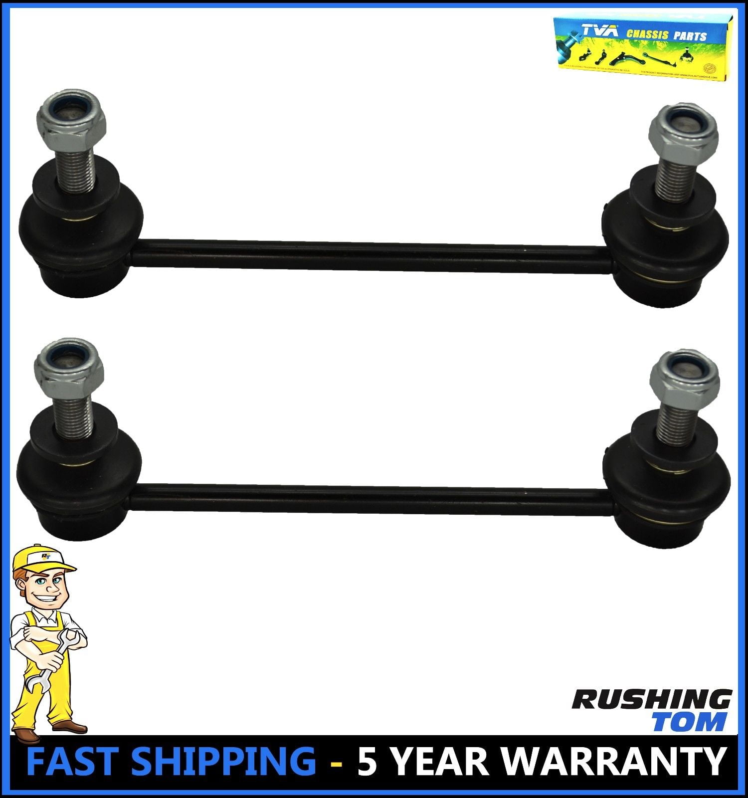 Pair Set of 2 Front Left & Right Sway Bar Link Mevotech for Infiniti QX4 Nissan