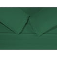 thumbnail image 5 of Comfy Bamboo World 9900 Series 100gsm Embroidered Bedsheets Sheet Set, Full Size, Teal, 5 of 5