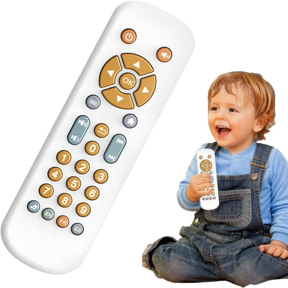 IMENGL Toy Remote For Babies Creative Kids Realistic Play Remote Kids Toy Remote Control Innovative Babies Musical Toys Early Education Learning Toy For Boys Girls Early Classifying,Education Materi