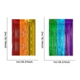 thumbnail image 3 of GUOOL Mardi Gras Foil Fringe Curtains Photo Background Backdrop 3 Colors 2MX1M Background Shine Door Wall Fringe Streamers, 3 of 9