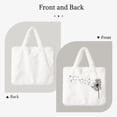 thumbnail image 2 of Honeii Dandelion Blowing In The Wind Print Fluffy Shoulder Bag Plush Bags Women Ladies Tote Bag Fluffy Furry Purse Handbag for Autumn and Winter, 2 of 7