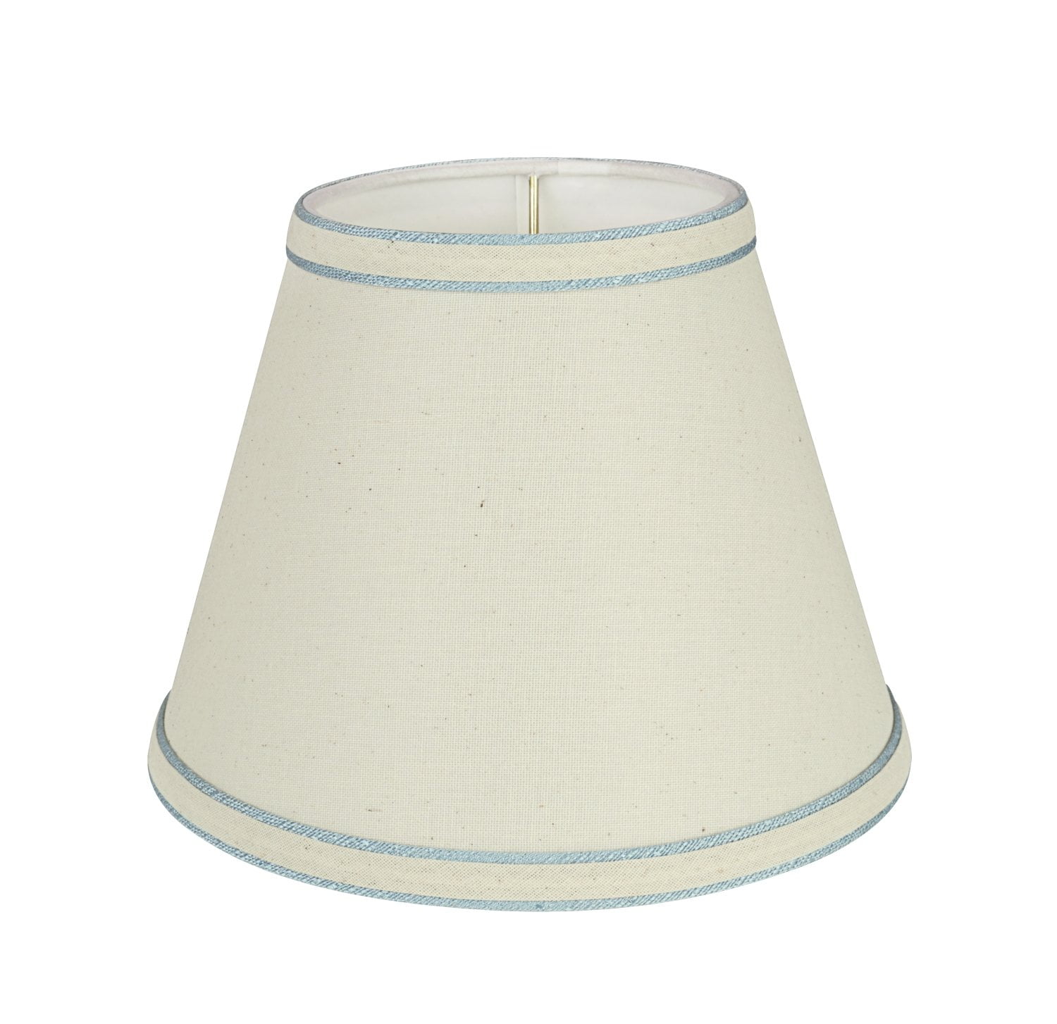 Aspen Creative 58909 Transitional Hardback Empire Shape UNO Construction Lamp Shade in Off White, 9" Wide (5" x 9" x 7")