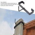 thumbnail image 3 of Concrete Post Clip Bracket, Convenient Hanging Easy Installation Concrete Post Clip  for Mailbox, 3 of 7