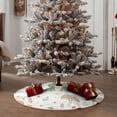 thumbnail image 4 of Sikiie Frog and Mushrooms Nativity Christmas Tree Skirt, Jesus Christian Winter Holiday Tree Mat Decoration(30-48IN)30", 4 of 6