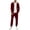 Wine red 57#Wine red, variant on Men's Tracksuit 2 Pieces Set Hoodie Sweatsuits Full Zip Athletic Jogging Suits Long Sleeve Casual Sports Outfits