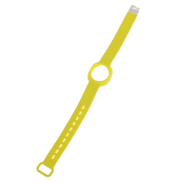Correa de pulsera de repuesto Cola deportiva de silicona suave para UP Move Amarillo