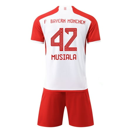 

Bayern Munich 23/24 Home Shirt with Musiala 42 Printing