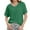 Green, variant on Womens Casual V Neck T Shirts Short Sleeve Loose Fit Summer Flowy Tops Tees
