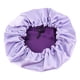 thumbnail image 3 of Gorro de Seda Satinado para Dormir, Gorro de Salón Reversible, para El Cabello para Cabeza de s Mujeres - Púrpura Macarena Gorro de dormir con capucha de satén para mujer, 3 of 8