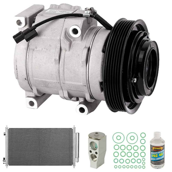 For Acura RDX 2013 2014 2015 A/C Kit w/ AC Compressor Condenser & Drier - BuyAutoParts
