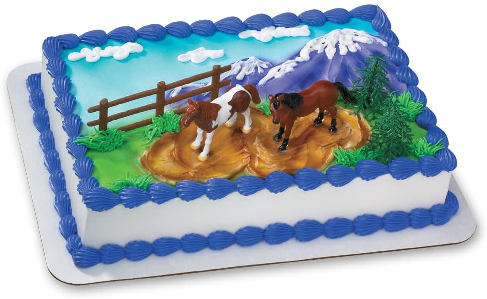 Plastic Horses Birthday Cake Decoration ***Choose*** 