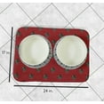 thumbnail image 3 of Simply Daisy Crazy Christmas Pet Feeding Mat for Dogs and Cats, 3 of 3