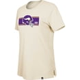 thumbnail image 2 of Women's New Era  Tan Minnesota Vikings Third Down Historic T-Shirt, 2 of 3