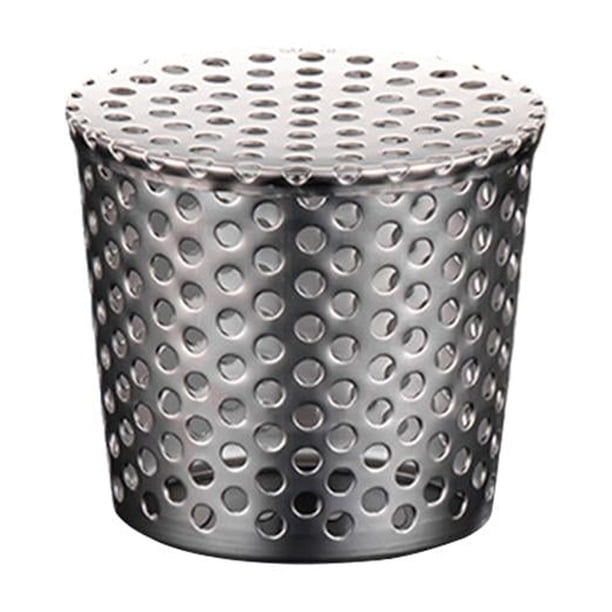 Ruifaya Filtro de drenaje antibloqueo para atrapar cabello Filtro de lavabo para cabello Cubierta de drenaje de ducha +
