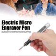 thumbnail image 3 of Electric Micro Engraver Pen Mini DIY Vibro Engraving Tool Kit Nail Removal AccessoriesSilver, 3 of 5