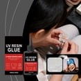 thumbnail image 5 of Hometravel Resin Drip Glue, 100ML Clear Epoxy Resin for Crafts, Fast Drying Jewelry Making Adhesive for DIY Art Repair Coating, 5 of 9
