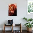 thumbnail image 3 of Jena DellaGrottaglia: Cosmic Zodiac - Aries Canvas Wall Poster, 22.375" x 34", 3 of 4