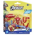 thumbnail image 2 of Hasbro Marvel Avengers Epic Hero Series Battle Gear 4" Iron Man, 2 of 11