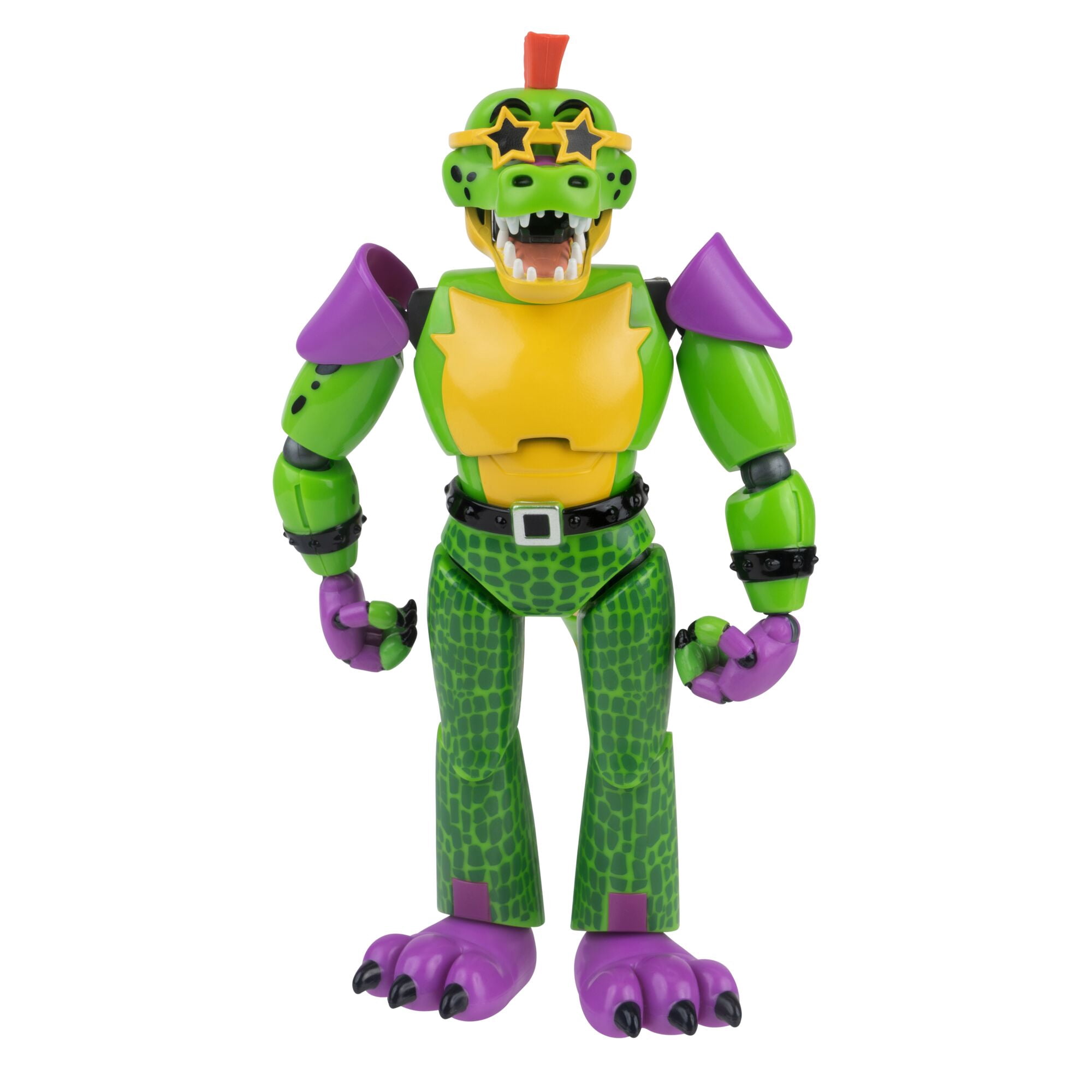 Five Nights At Freddy's 6 inch Endo-Series Collectable Figure - Glamrock Endo with Montgomery Gator Parts & Shattered Montgomery Gator Parts