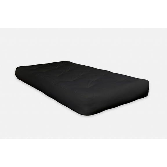 6" Black Single Foam Twin Futon Mattress