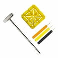 thumbnail image 2 of Joernso 1 Set Watch Repair Tools Professional High Strength Portable Watch Link Band Chain Pin Remover Adjuster Tools for Watchmakers, 2 of 8
