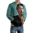 thumbnail image 5 of Johnny Depp Unisex Sweatshirts Loose Pullover Sweater Hooded Hoodie 3D Printing Jacket Winter Fall Clothes 3XL, 5 of 7