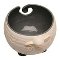 thumbnail image 3 of Sleepy Sheep Ceramic Yarn Bowl Knitting Bowl - Holds of Yarn for Free Needlecrafts, 6inch W x 4.5inch H, 3 of 6